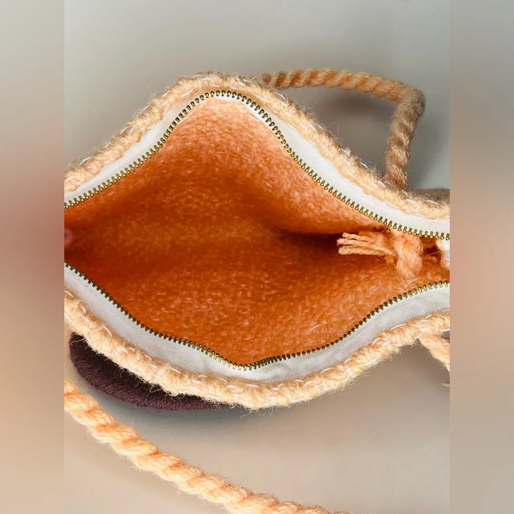 Vintage Bohemian Woven Natural Fiber Purse